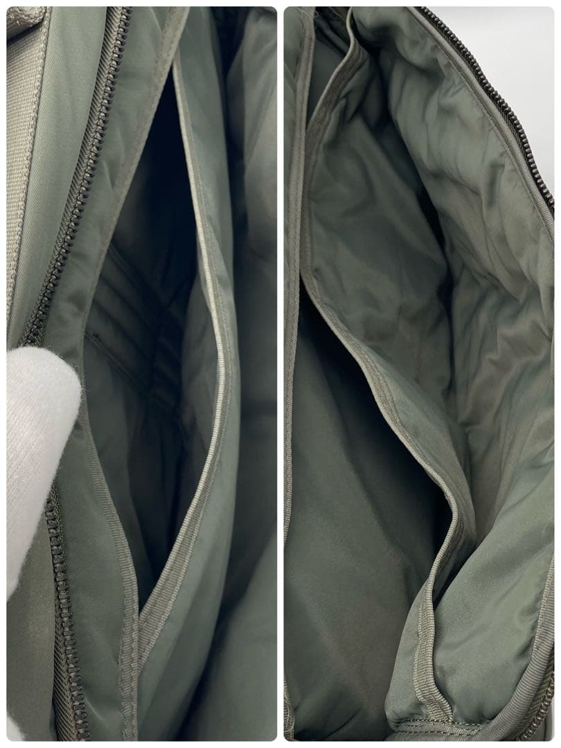 REAL McCoyS HARVEST LABELショルダーバック カーキ