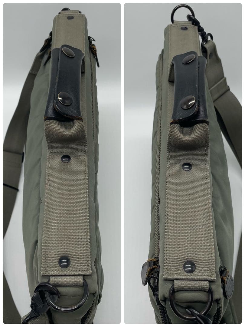 REAL McCoyS HARVEST LABELショルダーバック カーキ