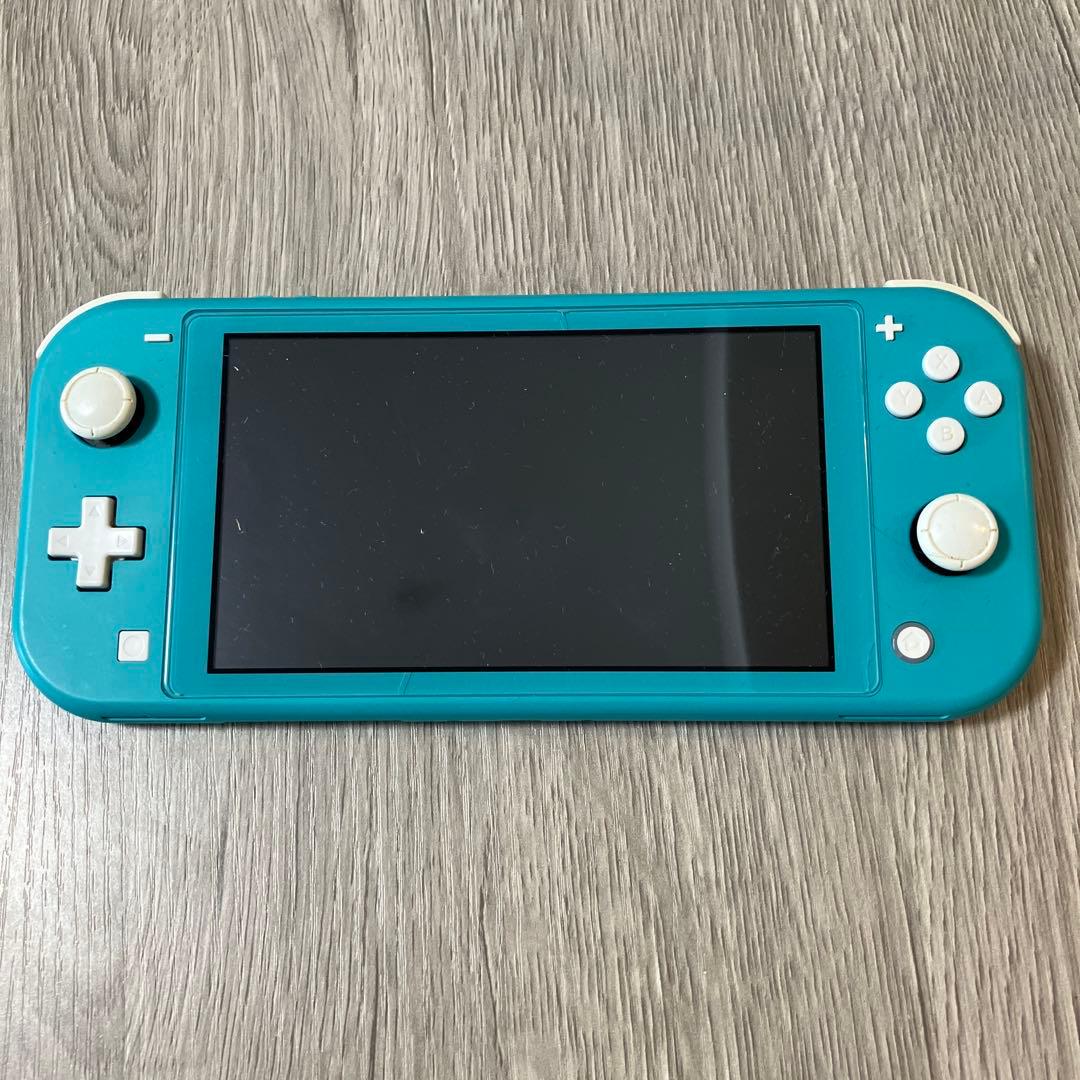 Nintendo Switch Lite ターコイズ 本体　持ち運びケース付き