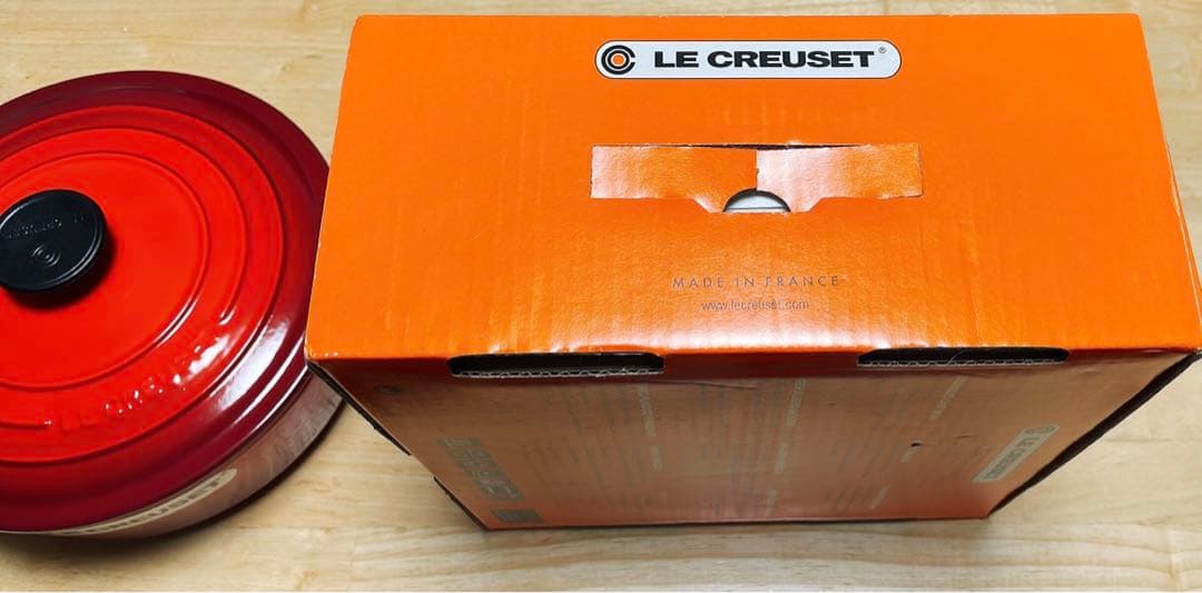 ル・クルーゼ　24cm レッド　赤