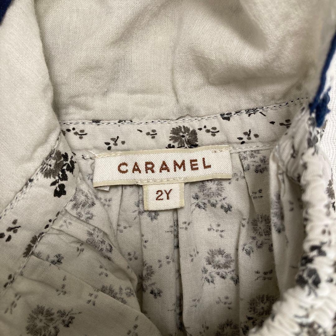 caramel エプロンワンピース　2Y