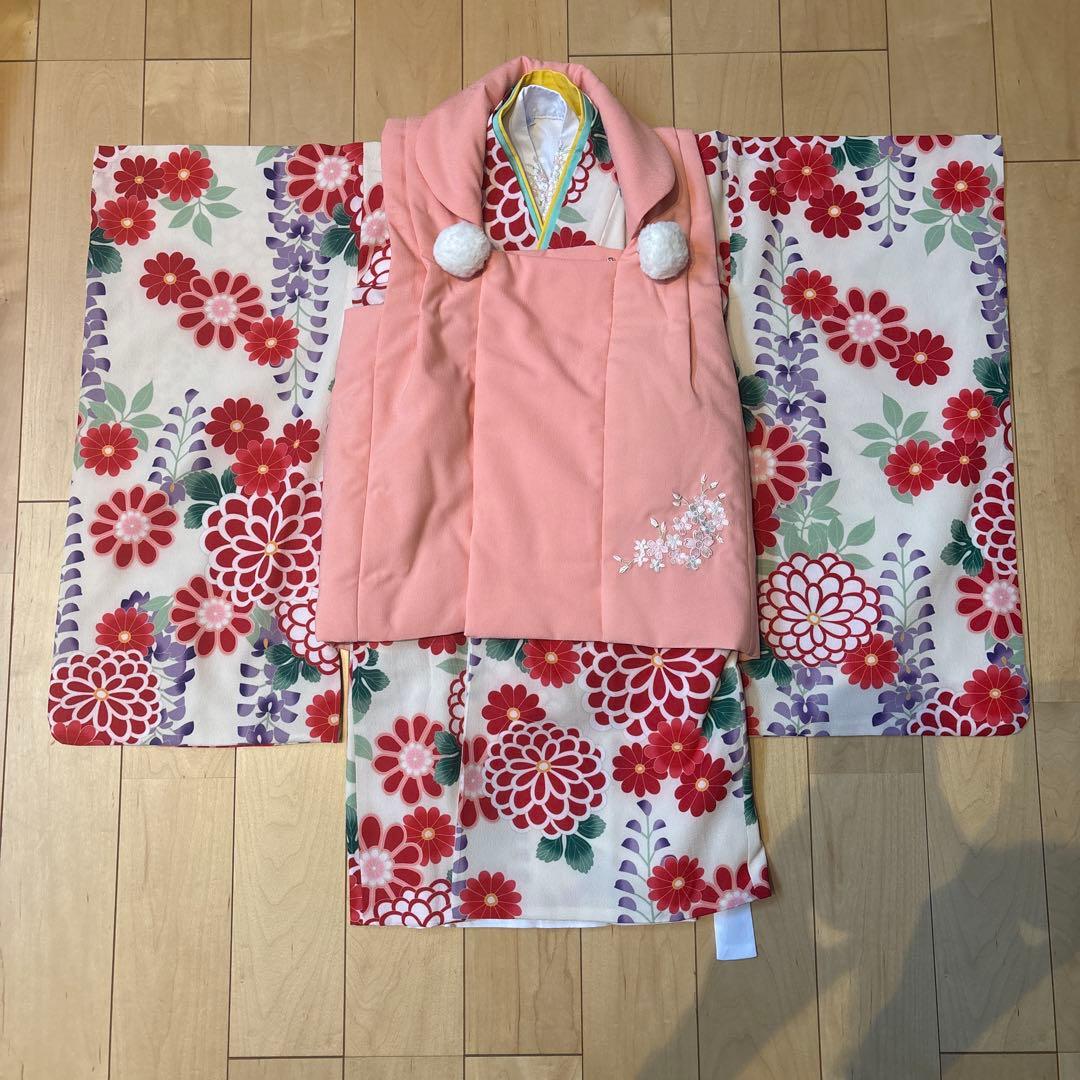 七五三 キャサリンコテージ 100 着物・セレモニードレス　おまけ付き