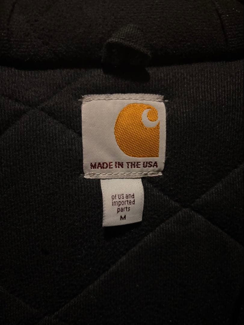 Carhartt アクティブジャケットM ブラック USA製