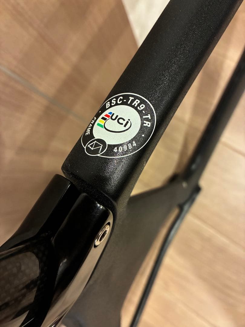 ★ BRIDGESTONE TR9 サイズMトラックフレームセット　ピスト　競輪