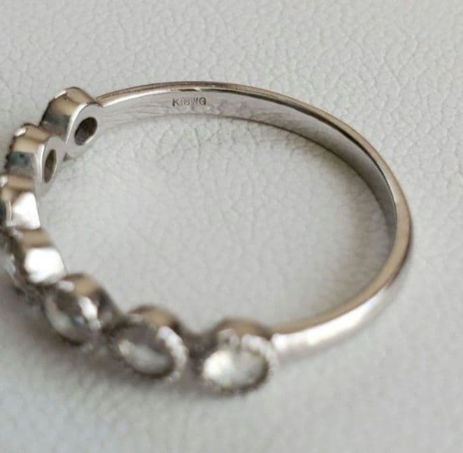 ローズカットダイヤリング