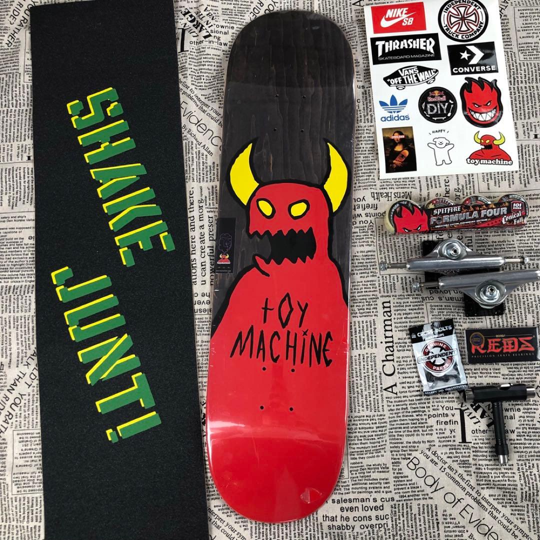 【Toy Machine】スケボー デッキデッキ セット 8.0