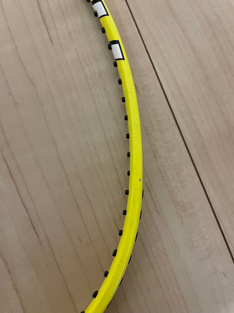 YONEX TRI バドミントンラケット イエロー