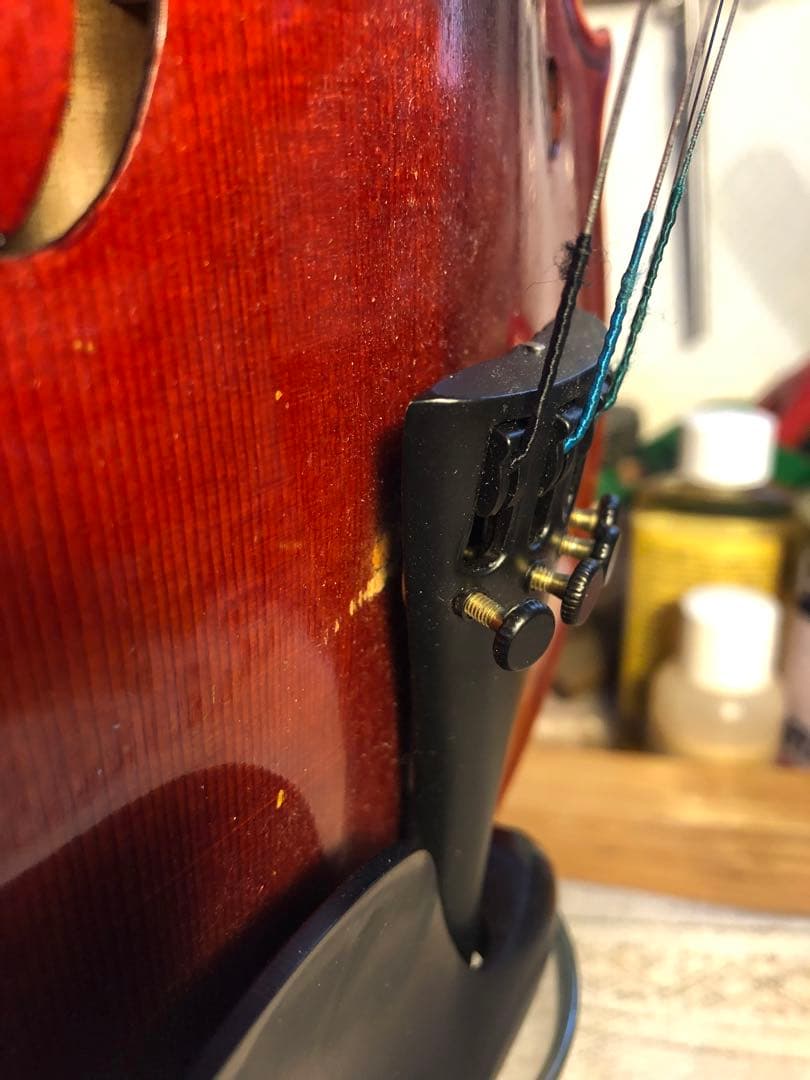 【駒&魂柱調整済】valente分数バイオリンVN30 1/2 2012