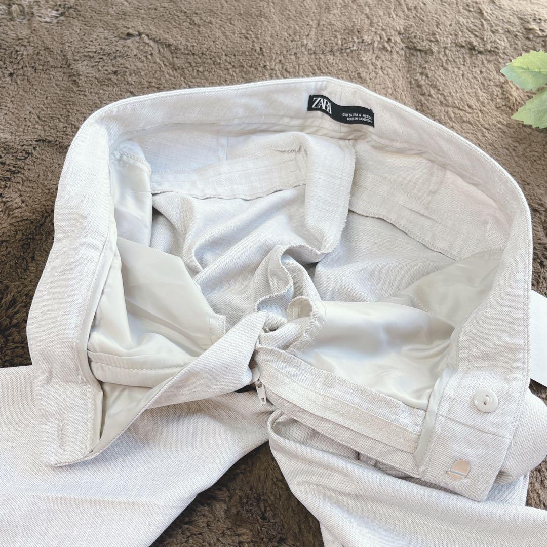 新品タグ付き✨ザラ ノーカラー パンツスーツ セットアップ 洗える 近年モデル