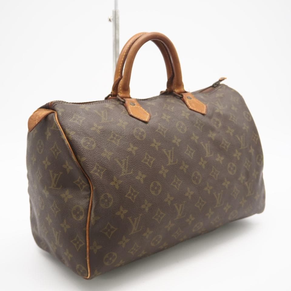 LOUIS VUITTON ハンドバッグ モノグラム スピーディ35 ブラウン