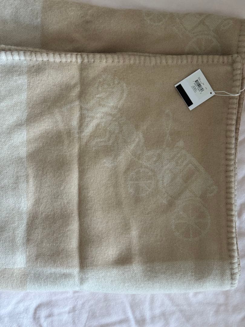 新品•レア品COACHコーチ　ホース アンド キャリッジ プリント ブランケット