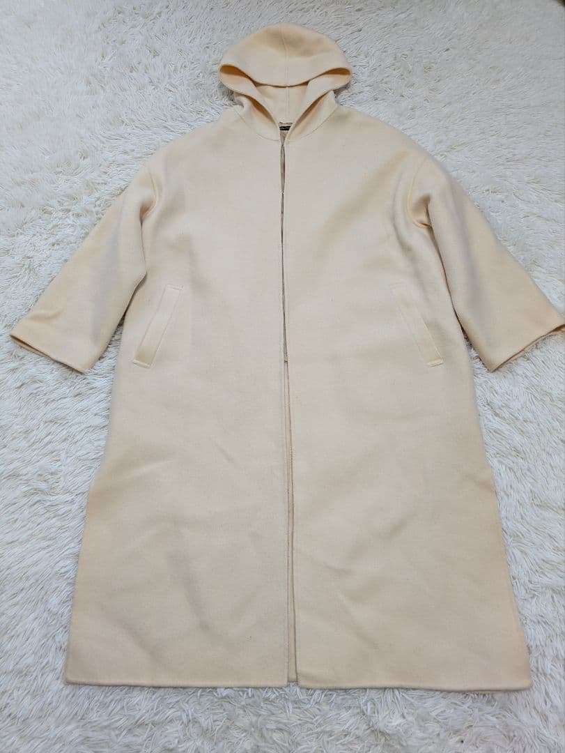 スタニングルアー　リバーコート　フーデッドコート　アイボリー　サイズ1