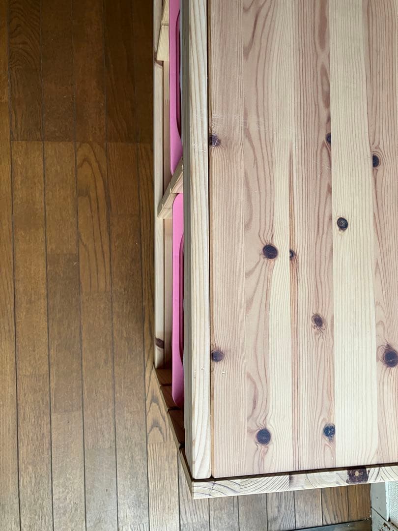 IKEAトロファスト TROFAST ピンク 白