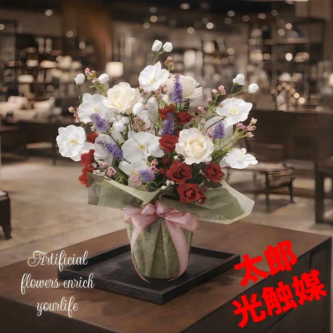 光触媒　人工観葉植物　ウォールグリーン　フェイクグリーン　スプレンドローズ