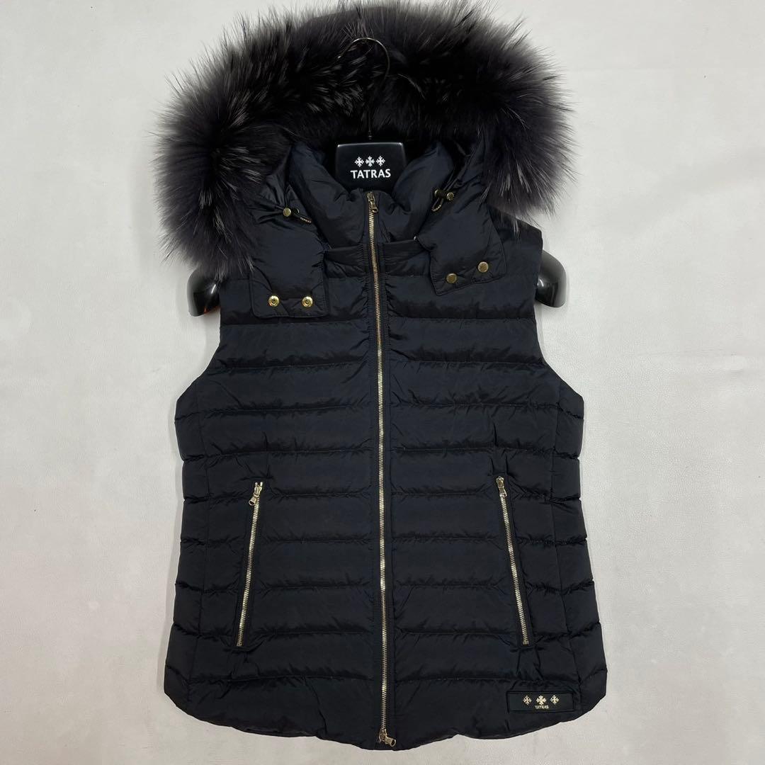 極美品 3way TATRAS タトラス ORSIERA ダウンベスト ファー