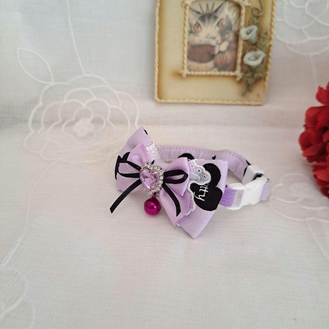 メルモママ、シングルリボン、バレンタインBOXわんちゃん猫ちゃん用首輪