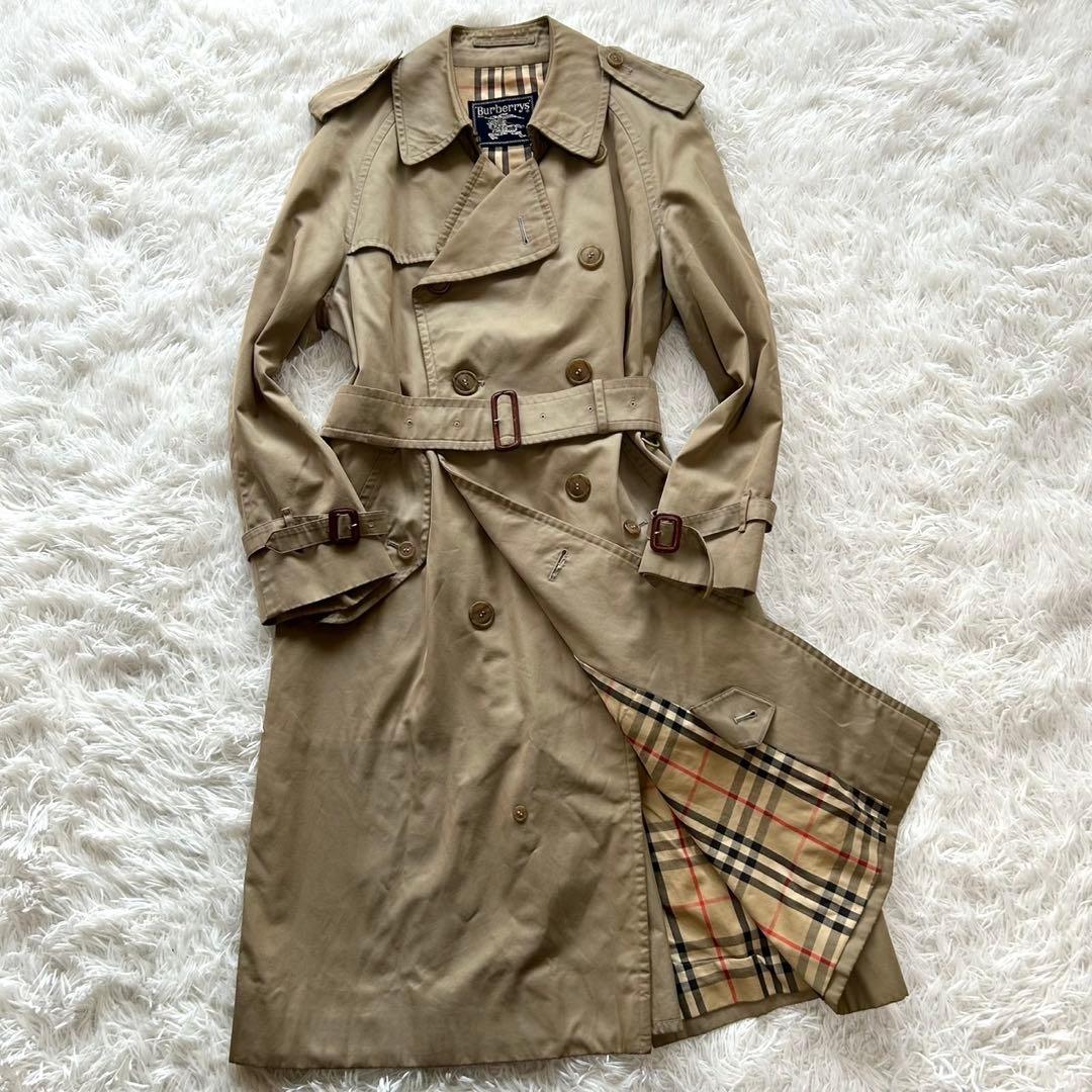 BURBERRY バーバリー　トレンチコート　ベルト完備　ロング丈　ベージュ