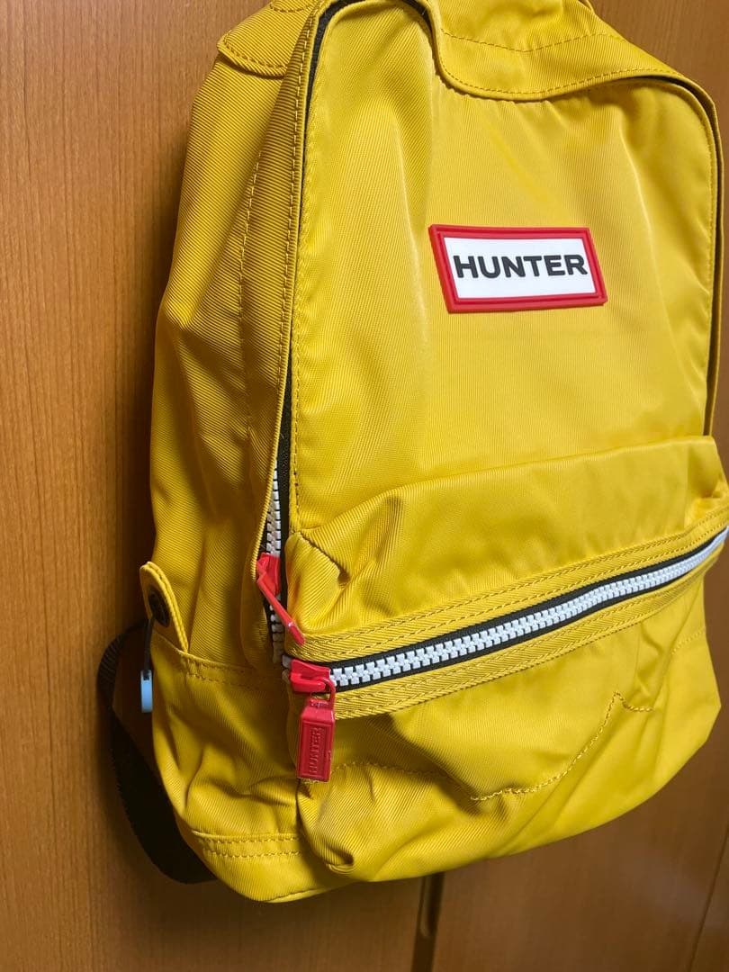 新品　HUNTER イエローリュック　キッズ　ハンター