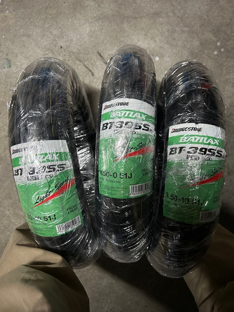 BRIDGESTONE BATTLAX BT-39SS タイヤ 3.50-10