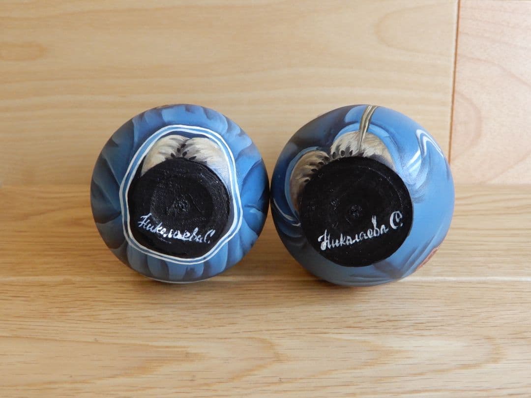 スヴェトラーナ・ニコラエヴァ　単体人形ペア　～ミーアキャット～　マトリョーシカ