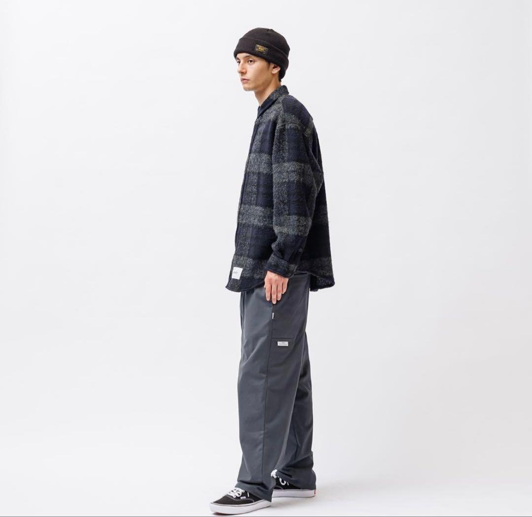 トップス wtaps TXT 02 LS WONY. TWEED. TEXTILE. L