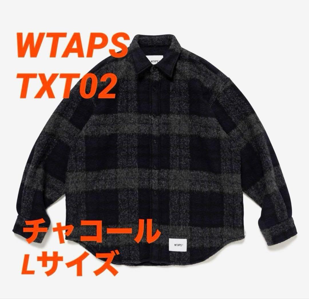 トップス wtaps TXT 02 LS WONY. TWEED. TEXTILE. L