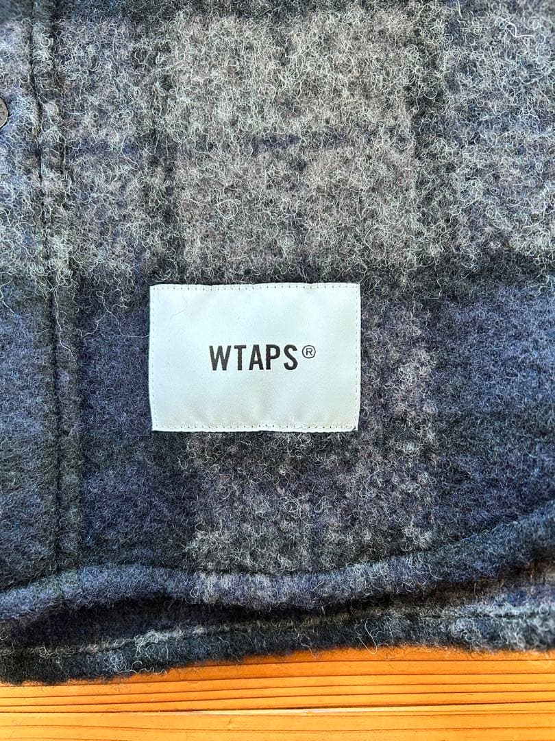 トップス wtaps TXT 02 LS WONY. TWEED. TEXTILE. L