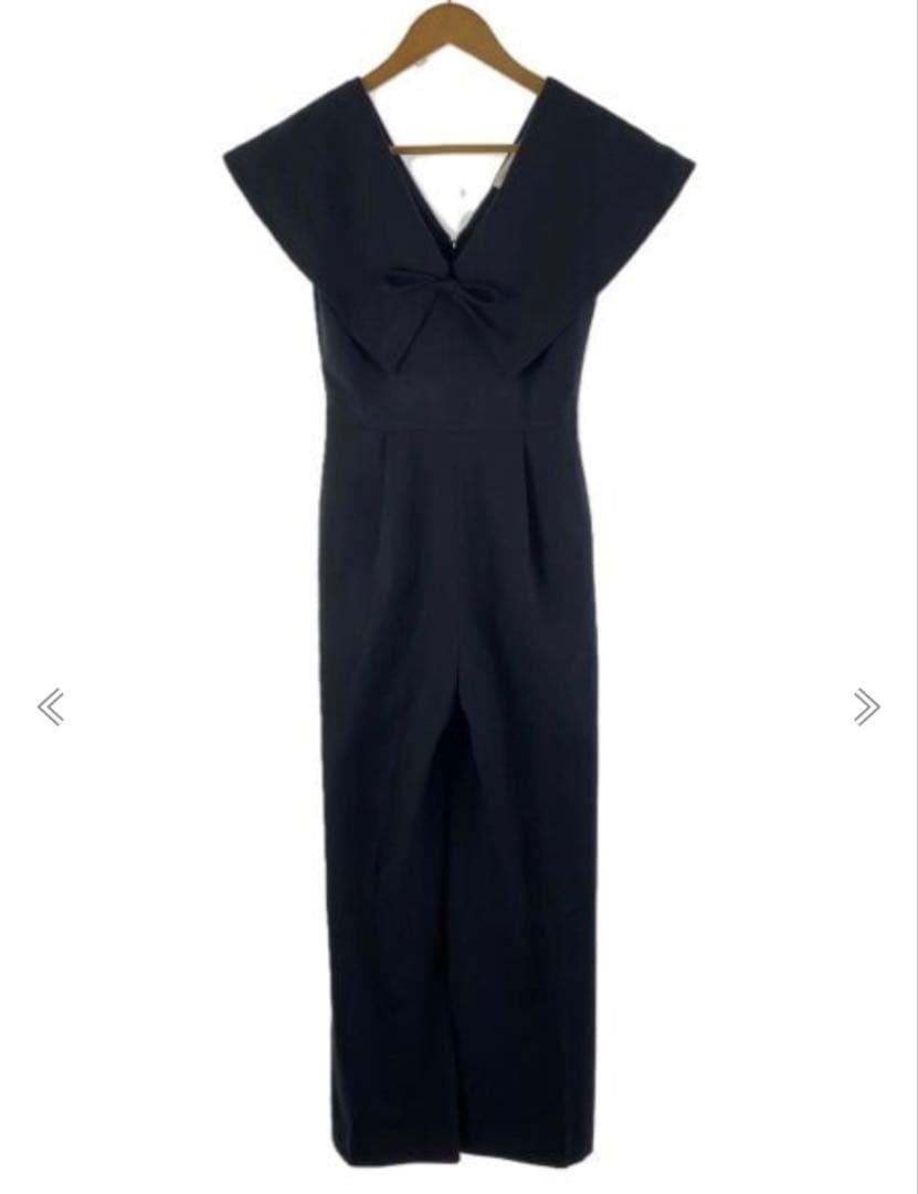 【試着のみ美品】ROSARYMOON ネイビーオールインワン