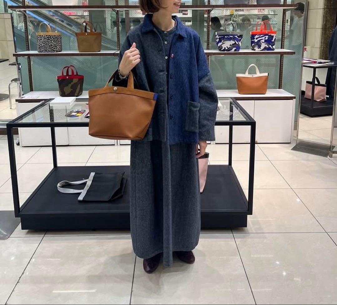 【タグ付】希少　エルベシャプリエ　707GP ヴィゴーニュ　Mサイズ　舟型トート