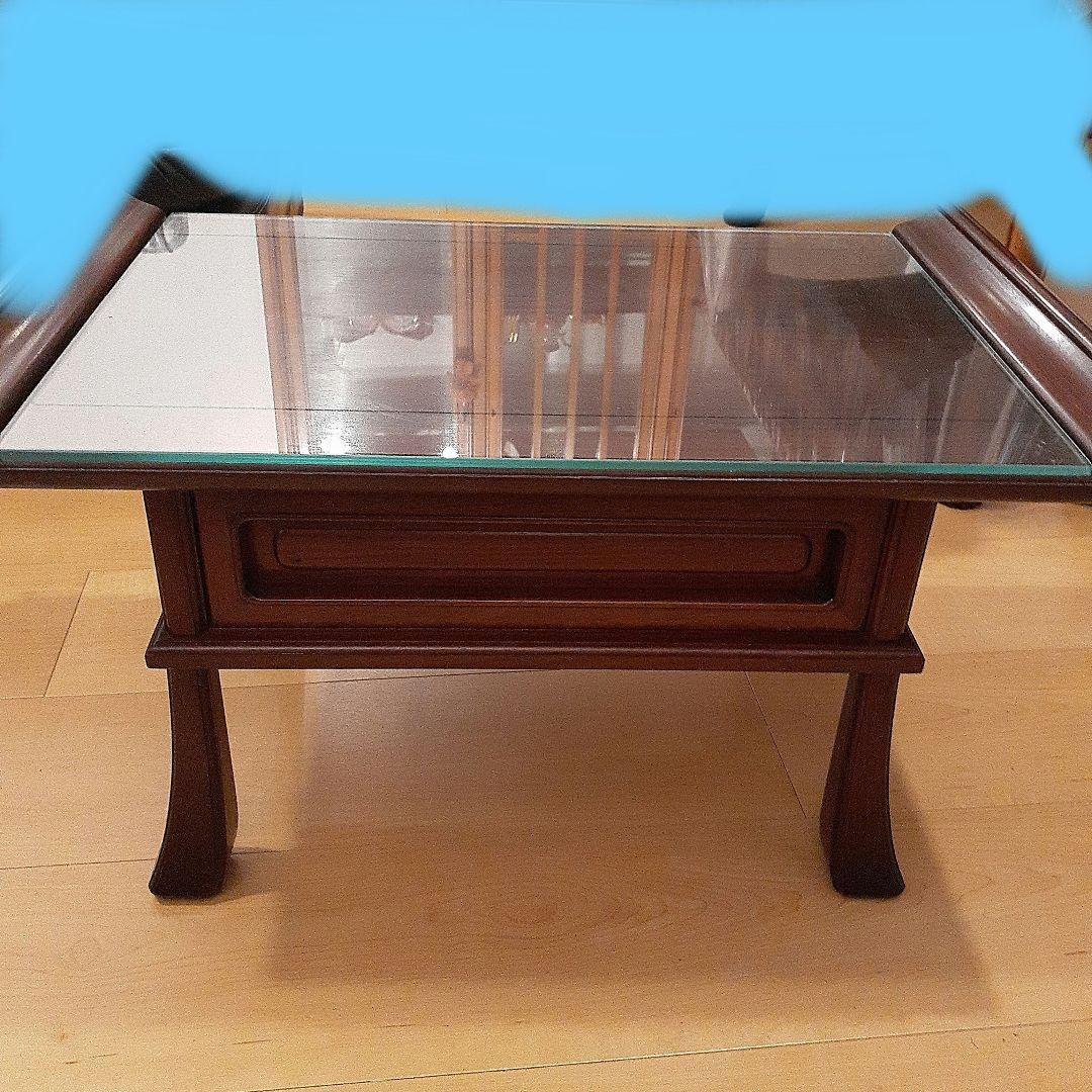 高級唐木　経机紫檀調