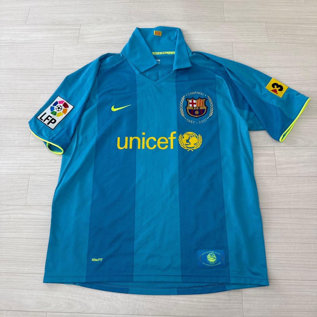 FCバルセロナ　メッシ19番サッカーゲームシャツ