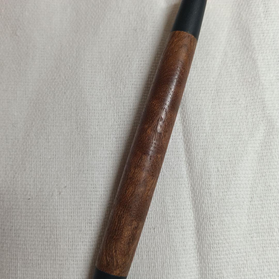 野原工芸　玉杢欅　スリムボールペン