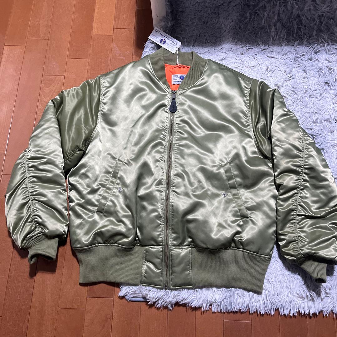 CORINTH MA-1 フライトジャケット XL オリーブ