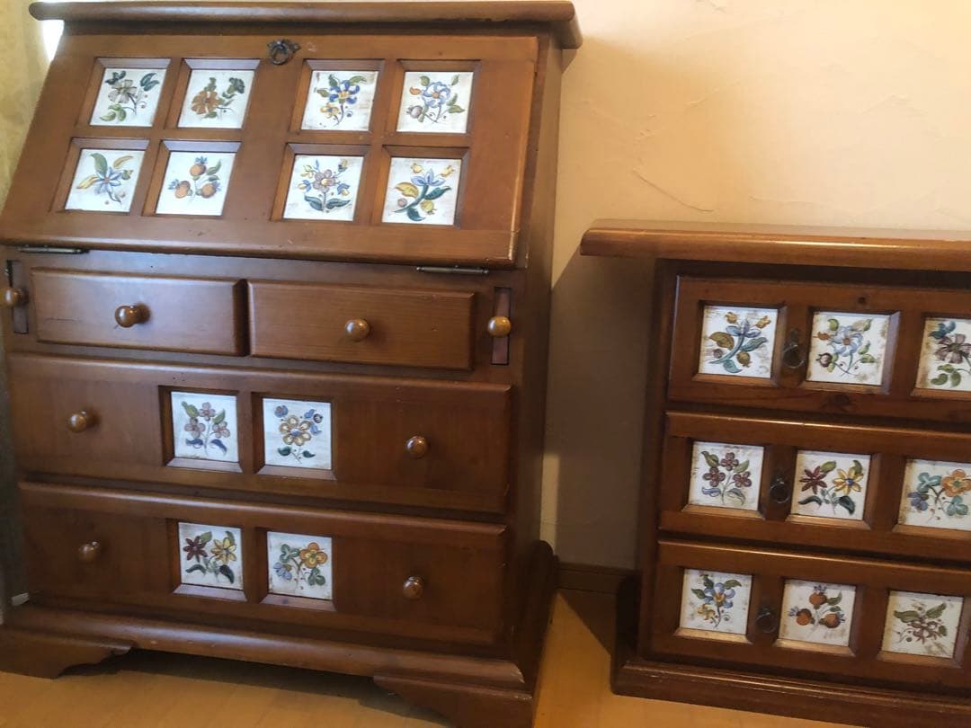 アクタス　ライティングビュロー　勉強机　スペイン　アンティーク　actus