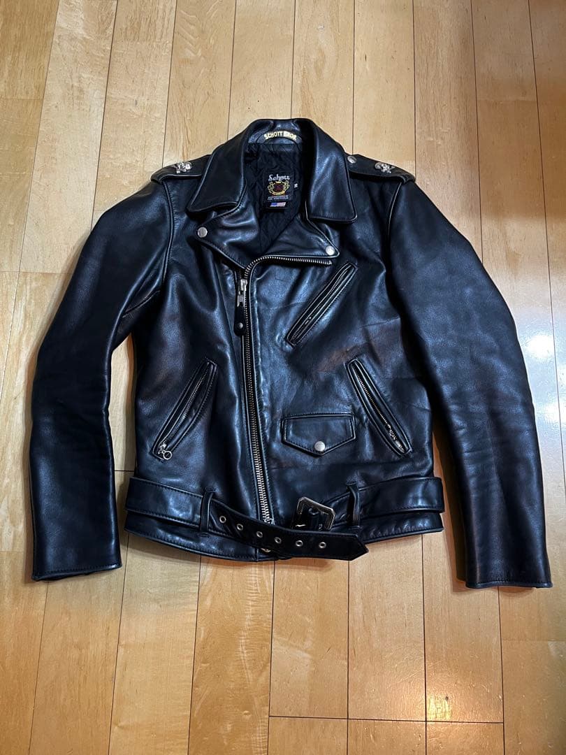 Schott×MASTERMIND レザージャケット