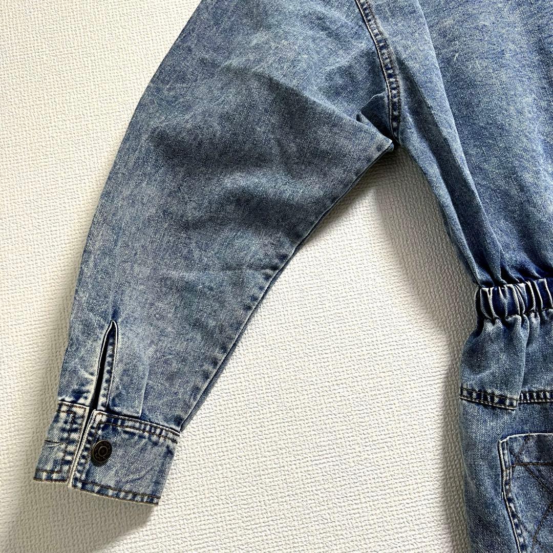 peco club ケミカルデニム ジャンプスーツ　オーバーオール　ペコクラブ