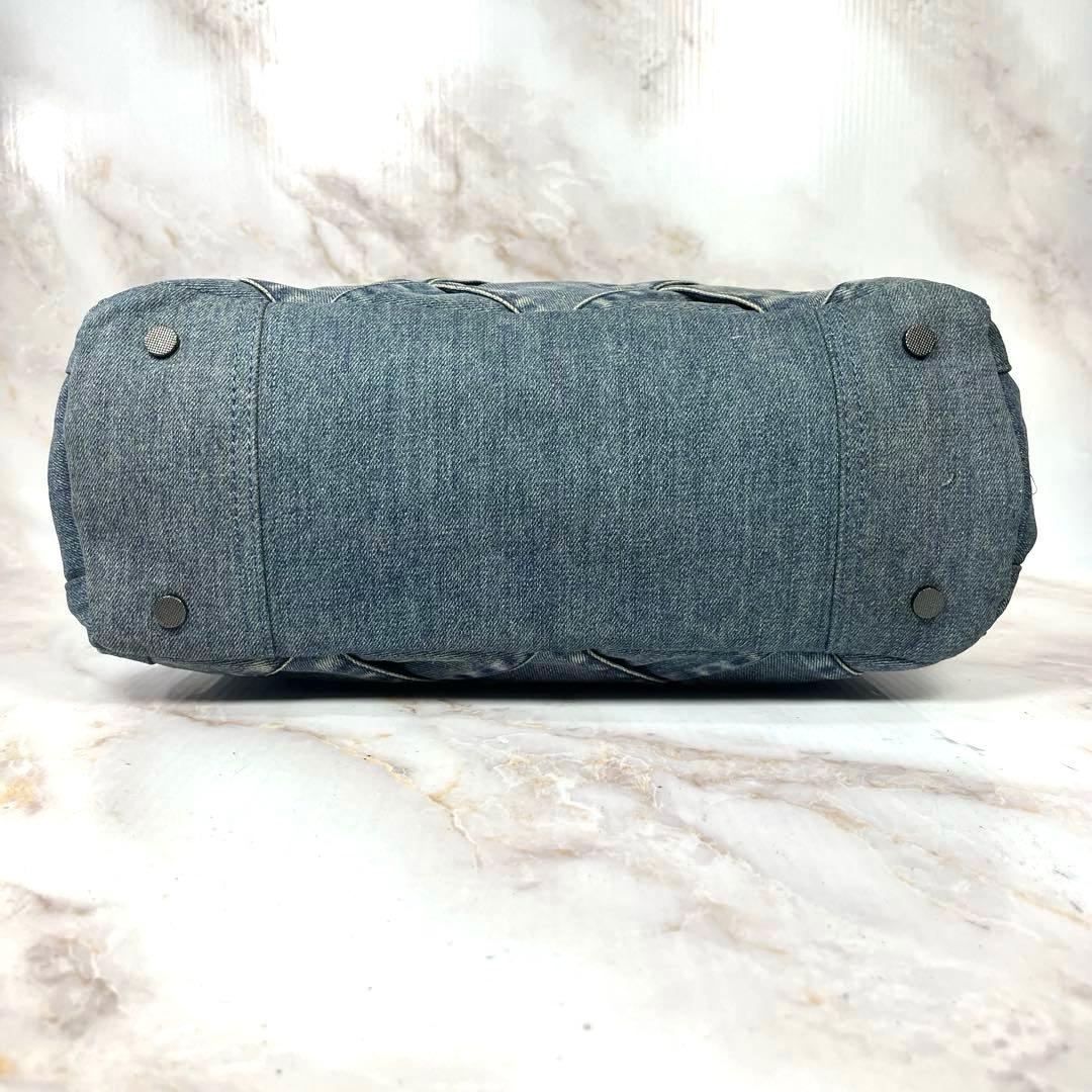 【極美品】ディーゼル DIESEL デニム トートバッグ スタッズ 肩掛けA4可