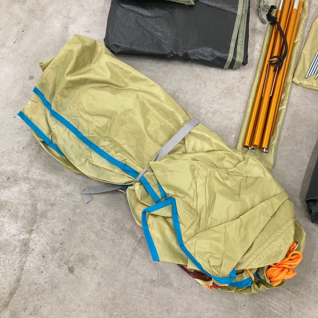 美品【LOGOS】Tepee 400 ワンポールテント＆グランドシートセット