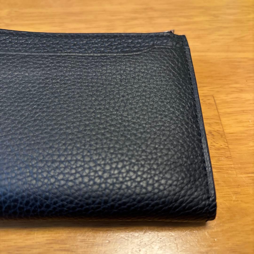 ガンゾ フレンチカーフLファスナー二つ折り財布　ケース