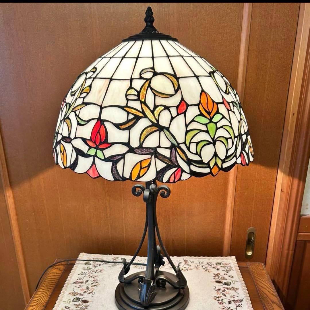 スタンドランプ★花柄アンティーク★室内装飾照明