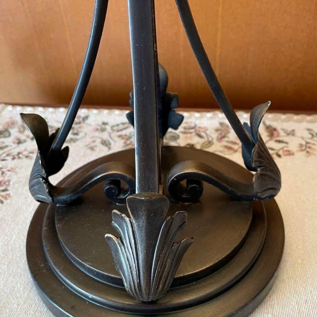 スタンドランプ★花柄アンティーク★室内装飾照明