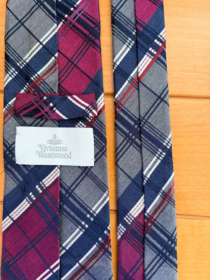 Vivienne Westwood チェック柄ネクタイ