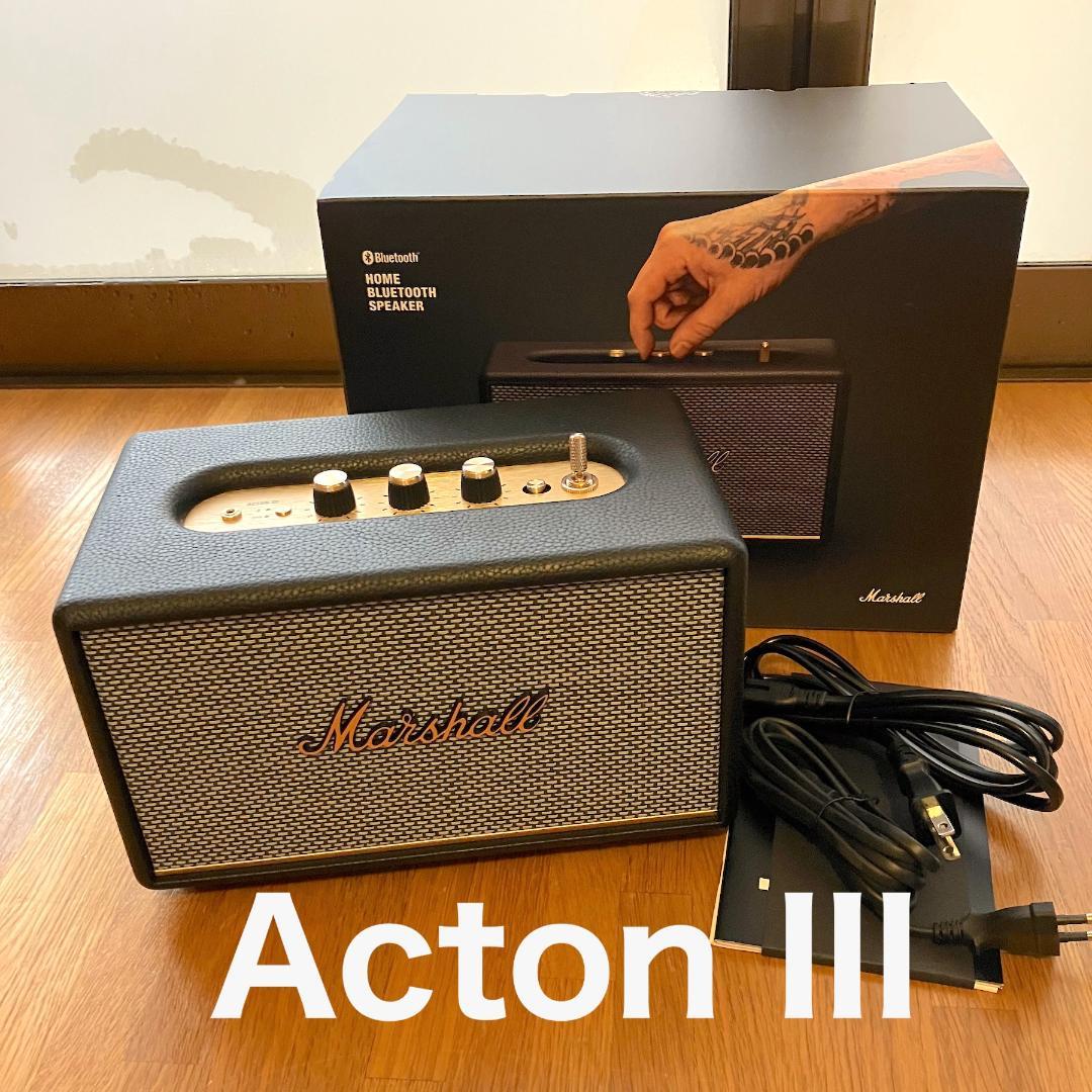 正規品 Marshall ACTON Ⅲ スピーカー Bluetooth