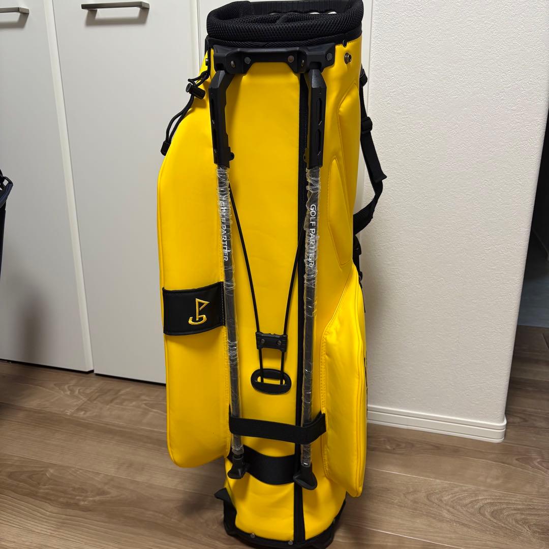 新品未使用品 GOLF PARTNER NEXGEN イエローキャディバッグ