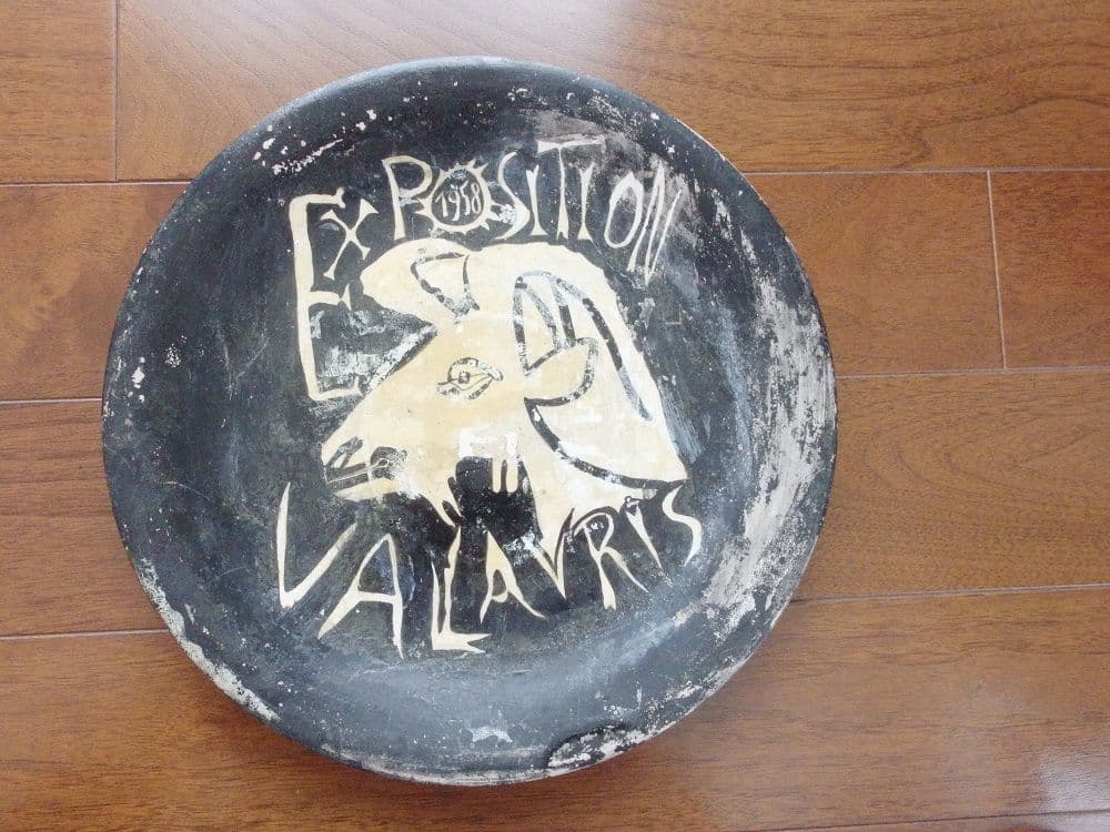 ピカソがライセンスしたといわれる絵皿