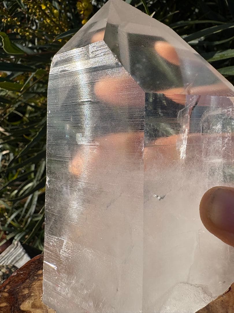 ❤️レア　1.1kg ヒマラヤ　透明感拔群　強いパワー　極みの逸品　柱　天然