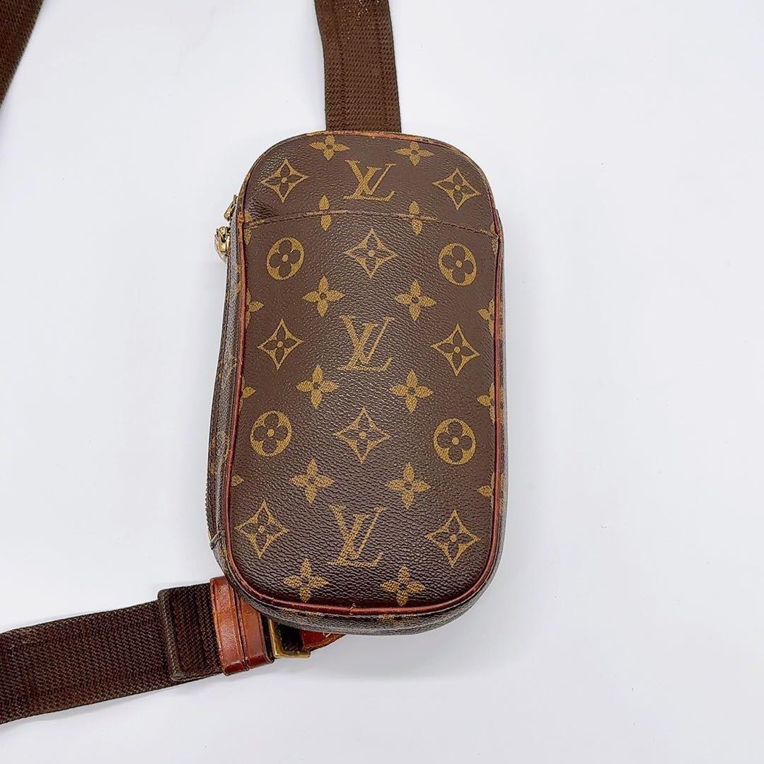 LOUIS VUITTON モノグラム ポシェット ガンジュ ボディバッグ