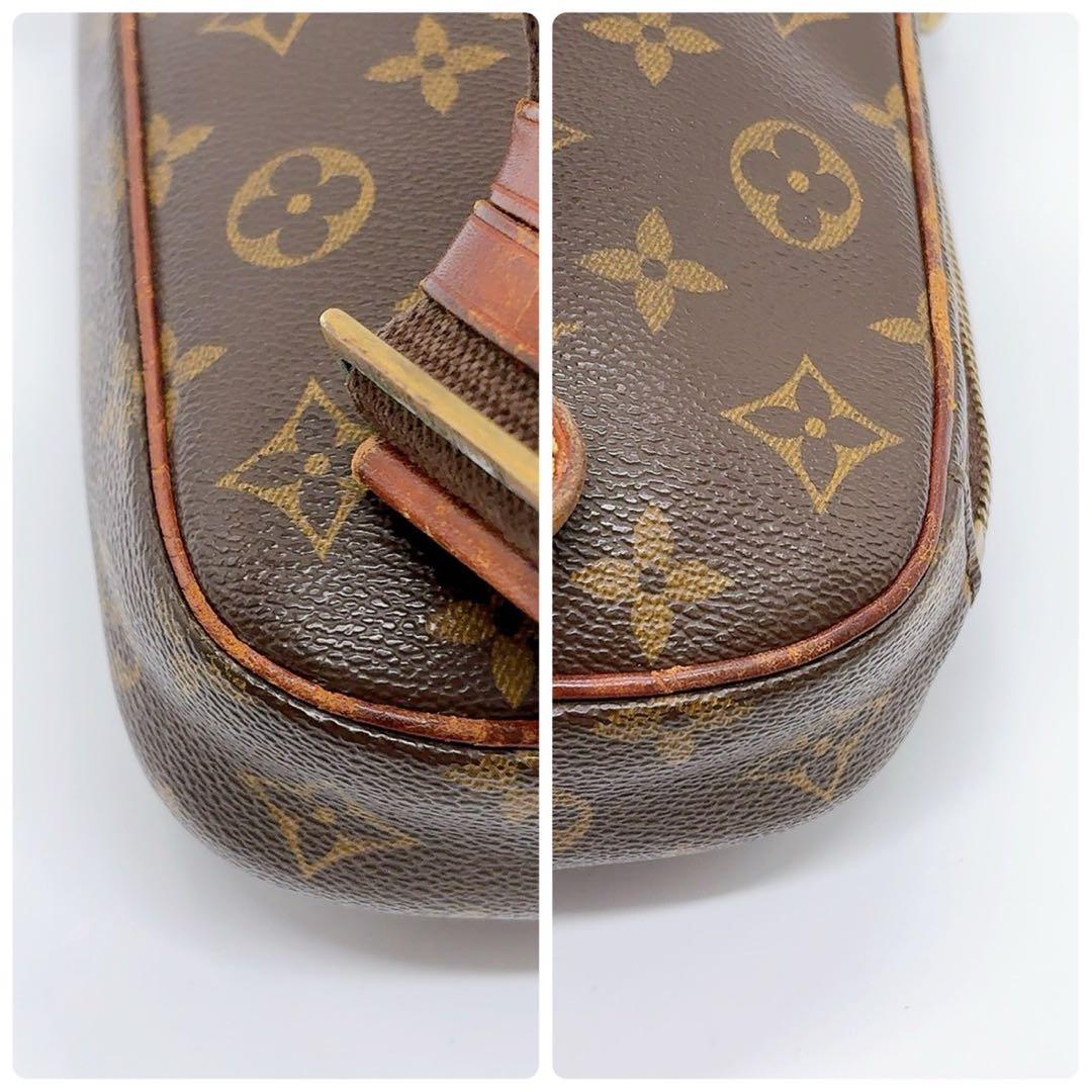 LOUIS VUITTON モノグラム ポシェット ガンジュ ボディバッグ