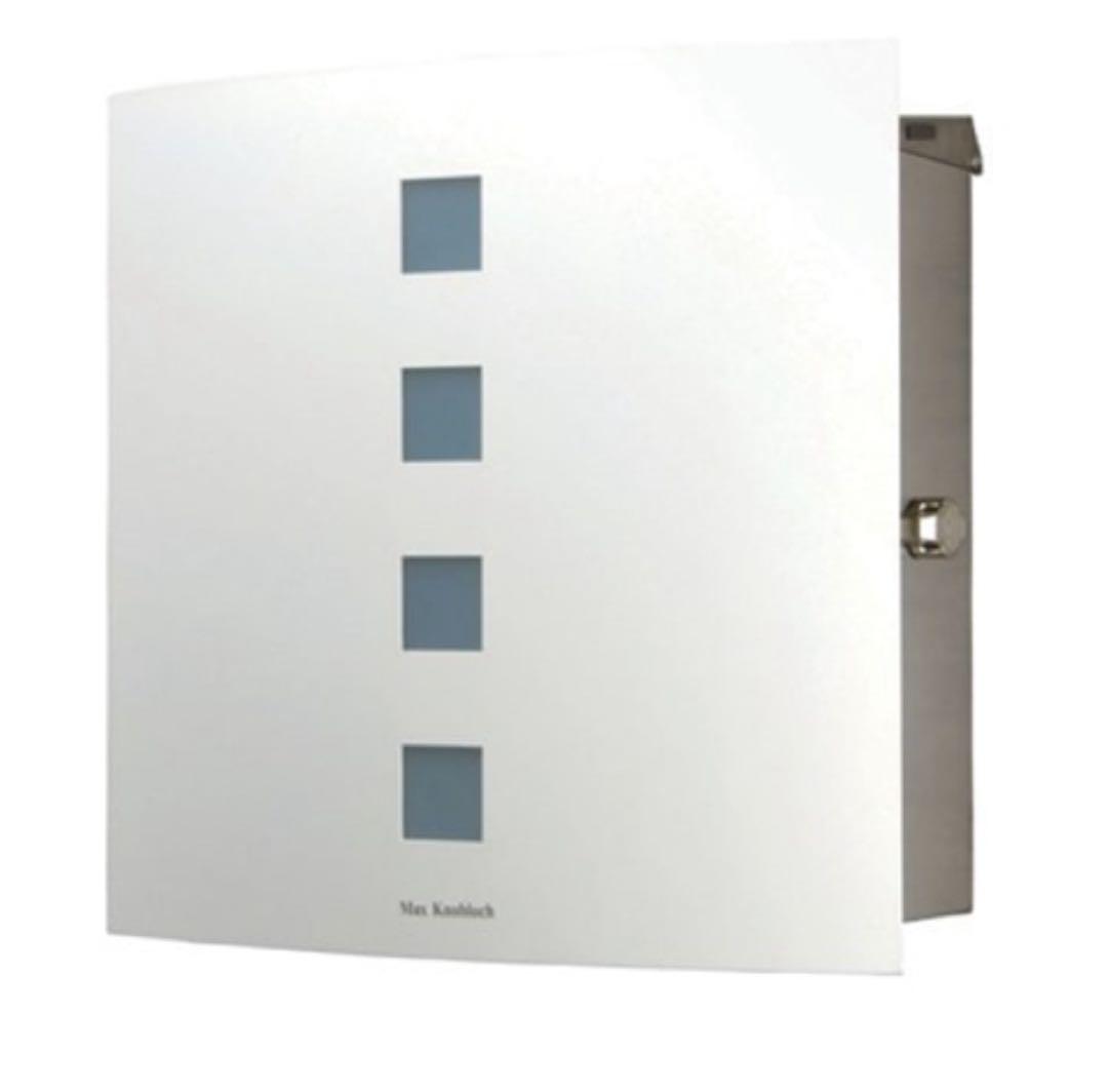 ドイツ製 Max Knobloch ホワイト郵便受け