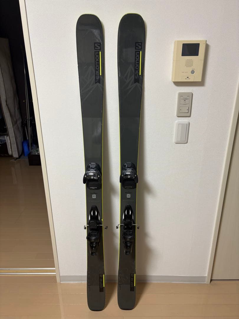 SALOMON QST 92 スキー板 161cm ソール長305